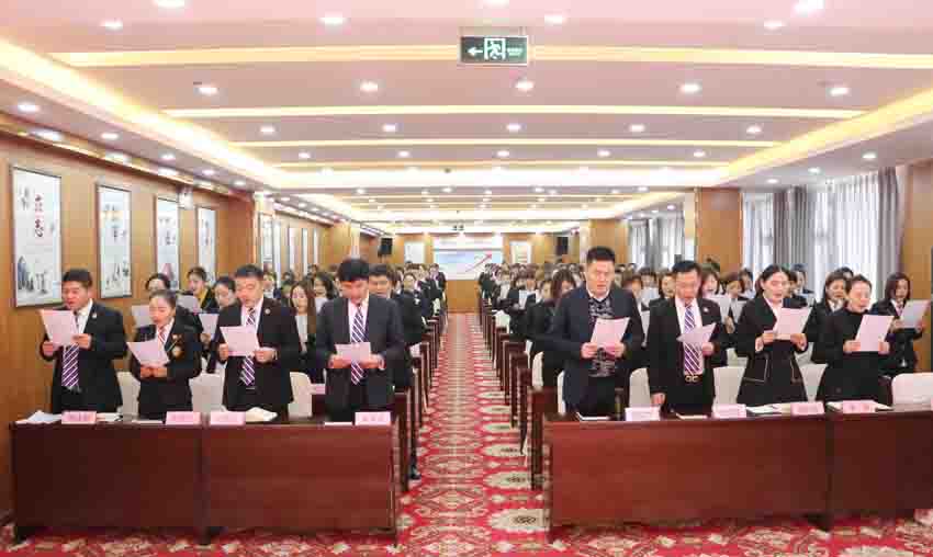 公司2019財務年最后一季度店長會議隆重召開！